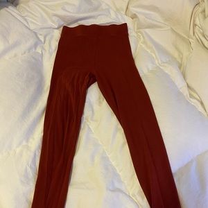 Forever 21 red leggings